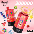 คลังสินค้าของสหภาพยุโรป Bang Leader 300k พัฟ vape